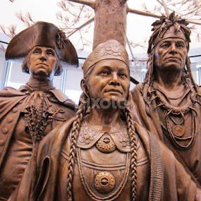 Native Americans by Niroshamal Fernando - Buildings & Architecture Statues & Monuments