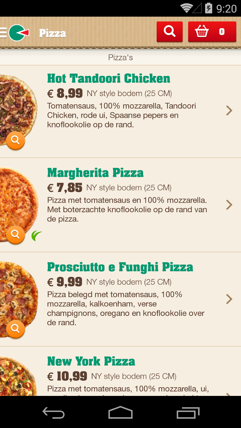 New York Pizza Screen 2