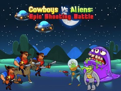 Cowboys Aliens Shootout Battle