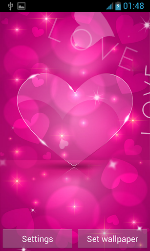 Love Hearts Live Wallpaper