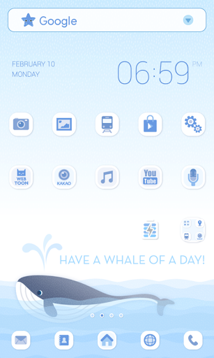 whale day dodol theme