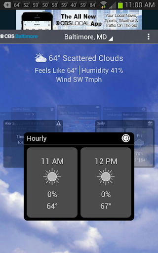 CBS Baltimore Weather