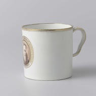 Kop met het portret van Johan van Oldenbarnevelt