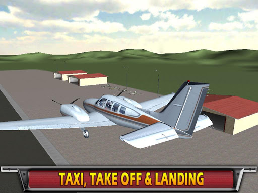 Airport Take-Off Flight Sim 3D