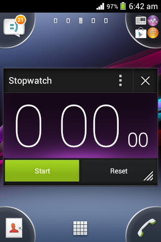 【免費工具App】Stopwatch Small App-APP點子