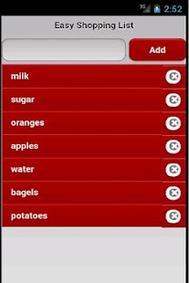 Free Download Easy Shopping List APK