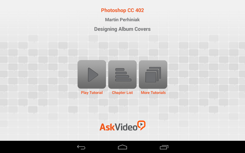 Album Cover Course: Photoshop Screen 1