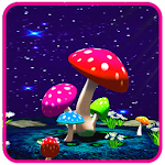 3D Mushroom Live Wallpaper Sky Apk