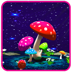 3D Mushroom Live Wallpaper Sky.apk 1.2