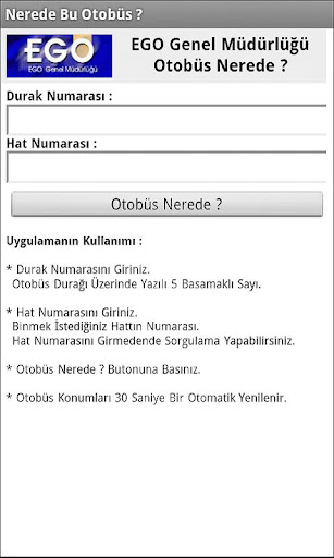 Nerede bu otobüs