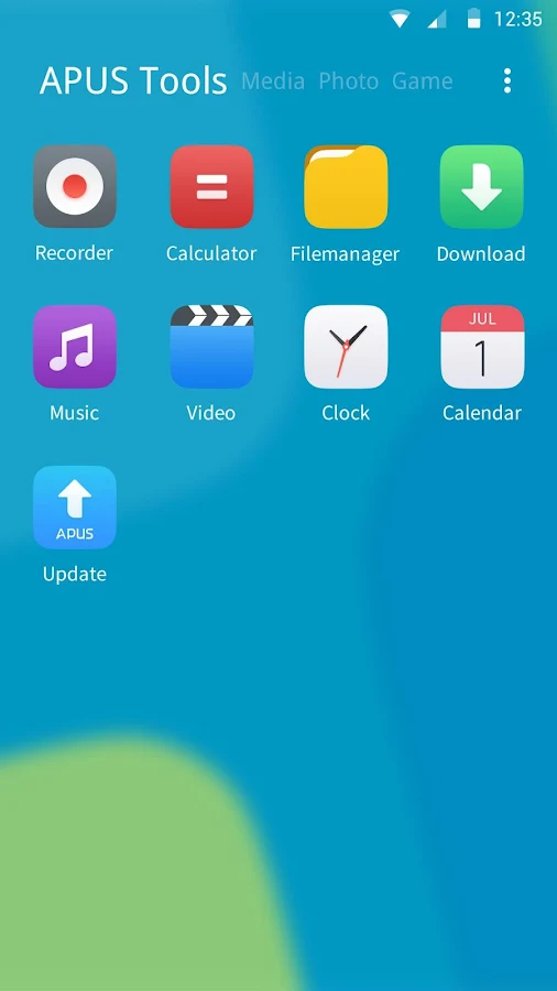 Taste of Life theme for APUS - screenshot