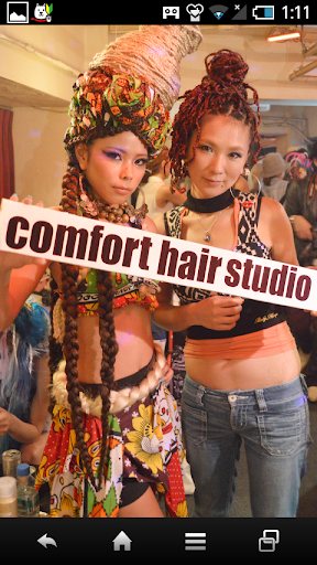 BLack hair Comfort hair studio