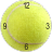Tennis Ball Clock Widget 2x2 icon