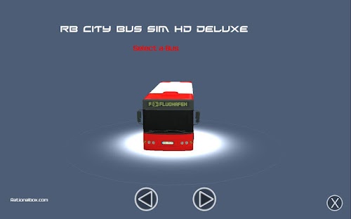 Android application RB City Bus Sim HD Deluxe screenshort