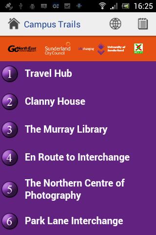 【免費教育App】Sunderland Campus Trails-APP點子