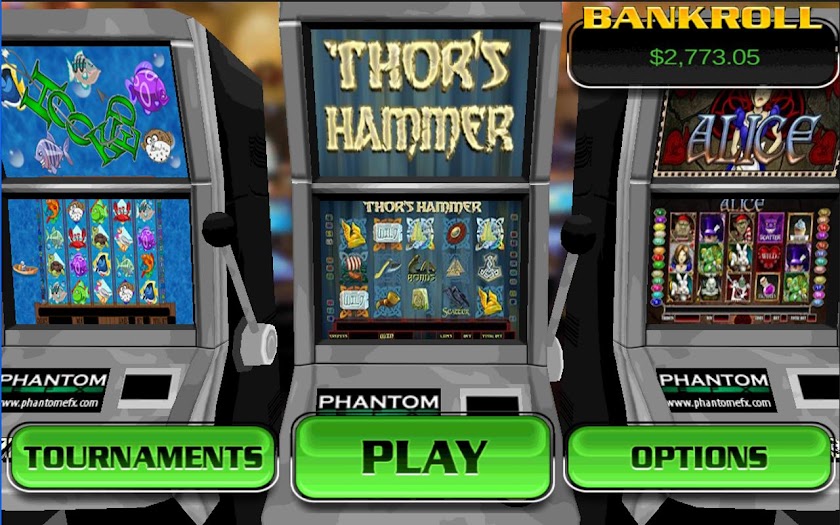 Thors Hammer HD Slot Machine Screen 2