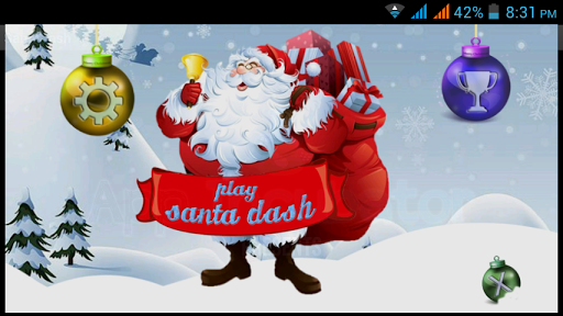 Super Santa Dash-Free XmasGame