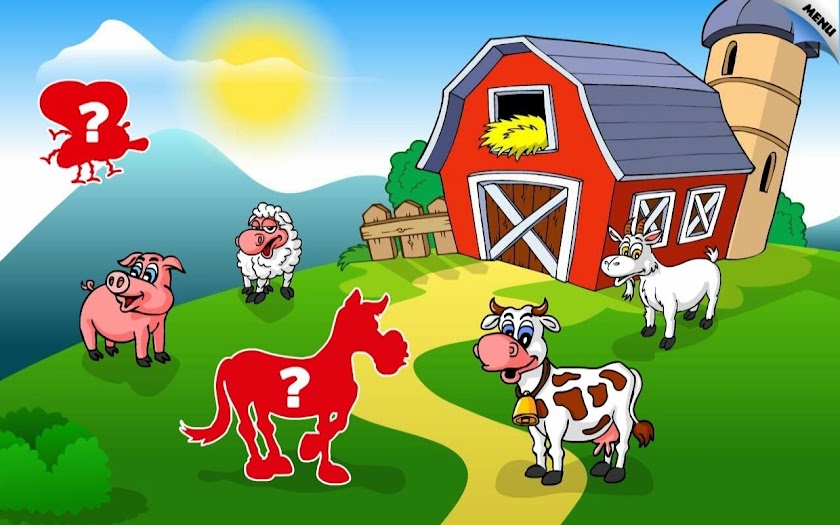 Kids Animal Preschool Puzzle Screen 1