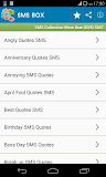 SMS BOX (Quotes, felicitation)