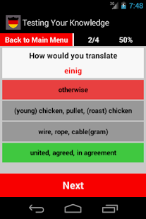Learn German Words Fast inter. Screenshots 8