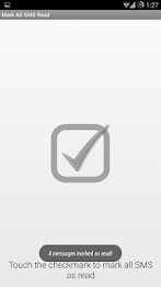 Mark All SMS Read Donate poster 2