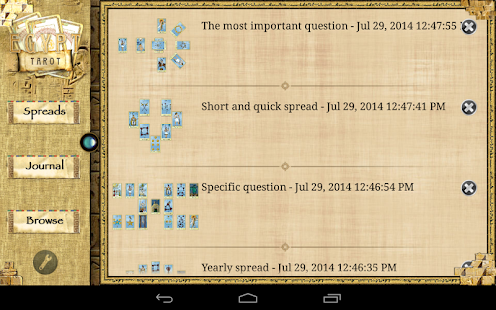 Egypt Tarot HD Screenshots 14