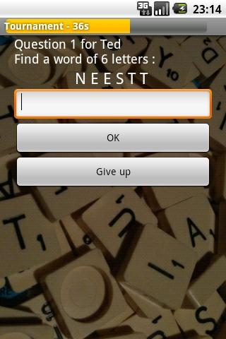 Android application Scrabble Words Finder screenshort