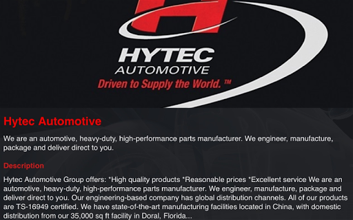 【免費商業App】Hytec Automotive Group, LLC.-APP點子