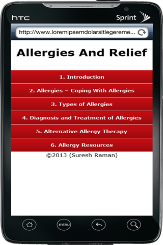 Allergies And Relief