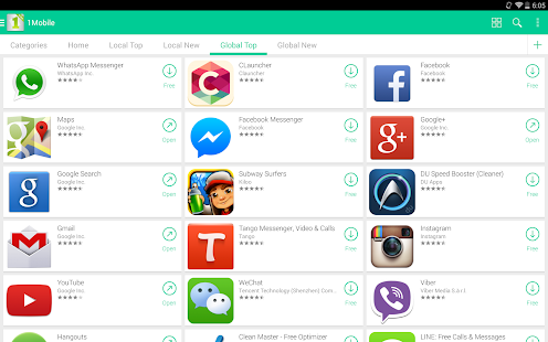 1Mobile Market Lite - screenshot thumbnail