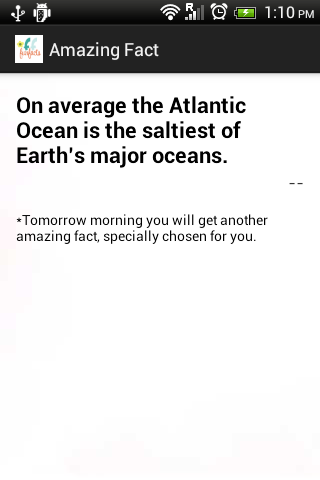 Daily amazing knowledge facts