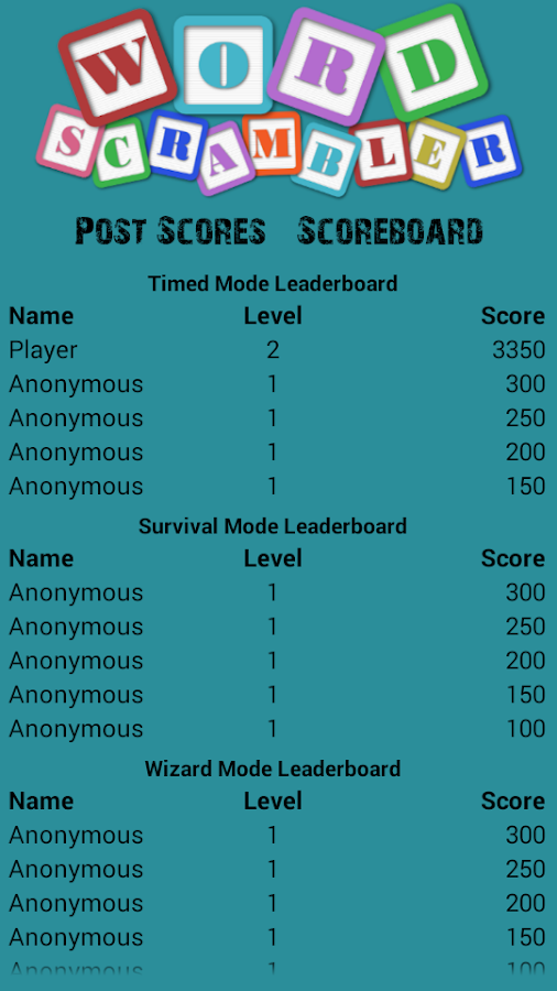 Word Scrambler Free - Android Apps on Google Play