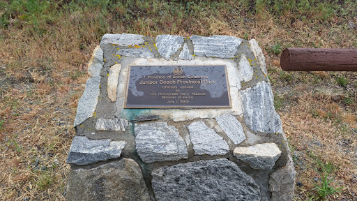 Juniper Beach Provincial Park Monument