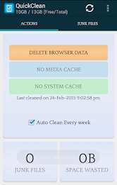 QuickClean Lite-Memory Cleaner poster 18