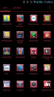 How to get Red Sky Apex Theme 4.0 unlimited apk for android