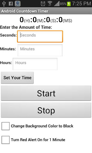 Count Down Timer