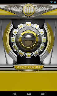 Clock Widget Yellow Gear Screenshots 8