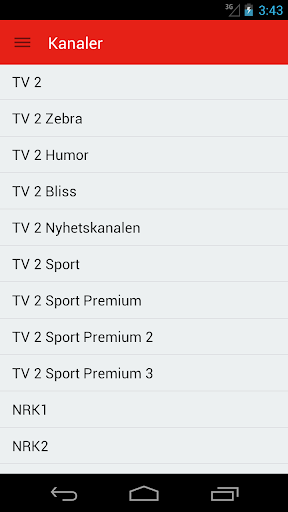 Norwegian Television Guide