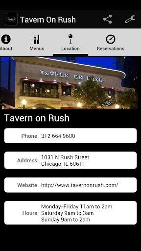 【免費旅遊App】Tavern On Rush-APP點子