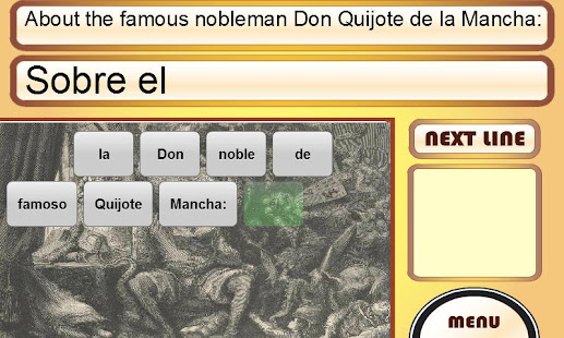 Learn Spanish with Don Quixote(圖1)-速報App