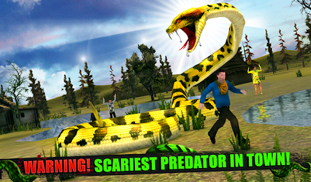 Angry Anaconda Attack 3D poster 9