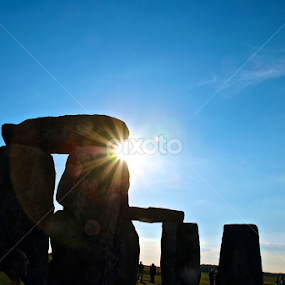 Sunshine in Stonehenge by Vlad Popescu - Novices Only Landscapes