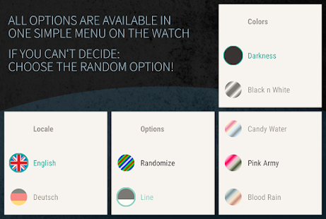 Fuzzy Face - Word Watch Face Screenshots 3