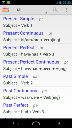 การใช้เทนส์ Tense