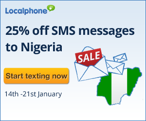 cheap texts to Nigeria