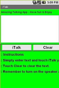 iTalk Screenshots 0