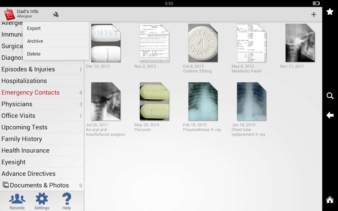   My Medical- 스크린샷 