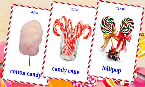 Candy Flashcards For Kids V2
