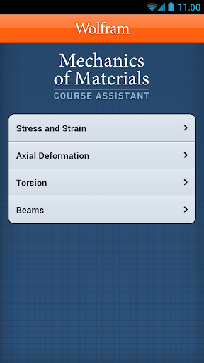 【免費教育App】Mechanics of Materials App-APP點子