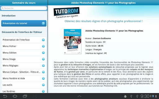 Tuto Photoshop Elements 11